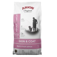 Arion Original Adult Medium Skin & Coat Salmão 12 Kg