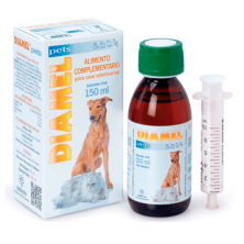 Diamel Pets Diabetes Colesterol e único ácido cão e gato 150 Ml