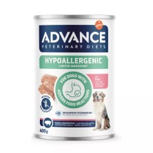 Advance Hipoalergênico do cão molhado Porco 400 Gr