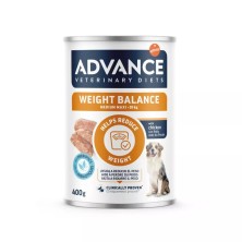 Advance Peso do cão molhado equilíbrio médio Maxi 400 Gr