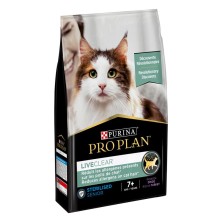 Purina Pro Plan LiveClear Sterilised Adult 7+ Pavo