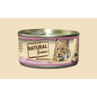 Natural Greatness Bife de Atum e Camarão 70 Gr