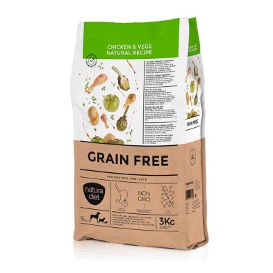 Natura Diet Grain Free Chicken & Legumes 3 kg Natura Diet Grain Free Chicken & Legumes 3 kg