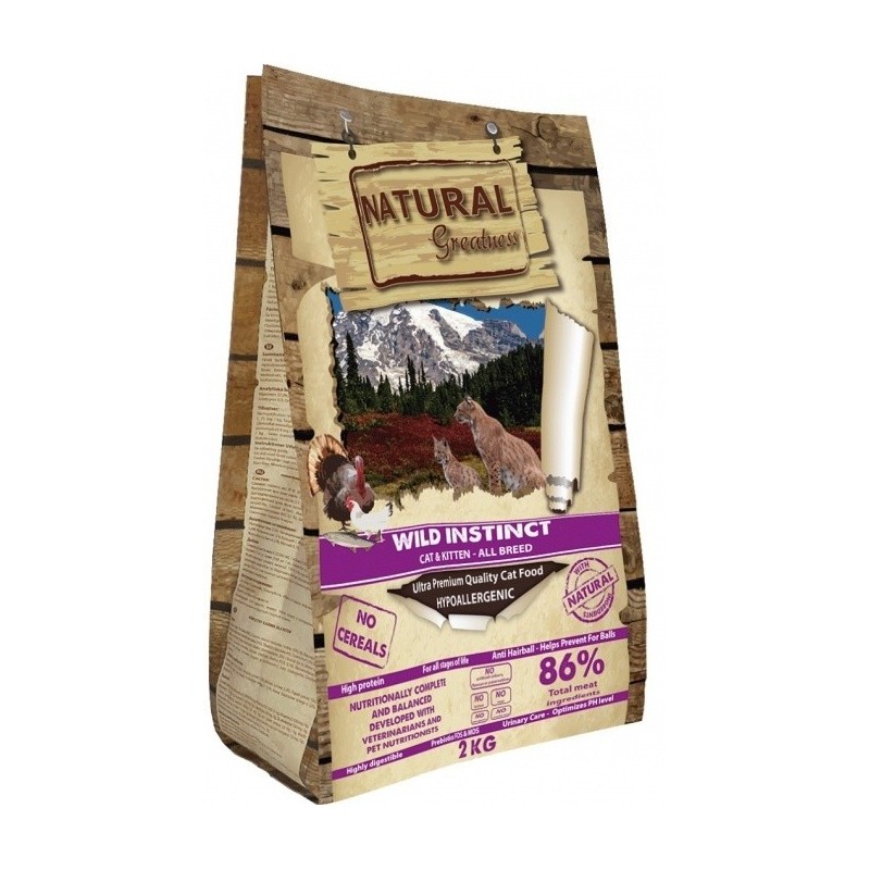 Natural Greatness Cat Wild Instinct 2 Kg