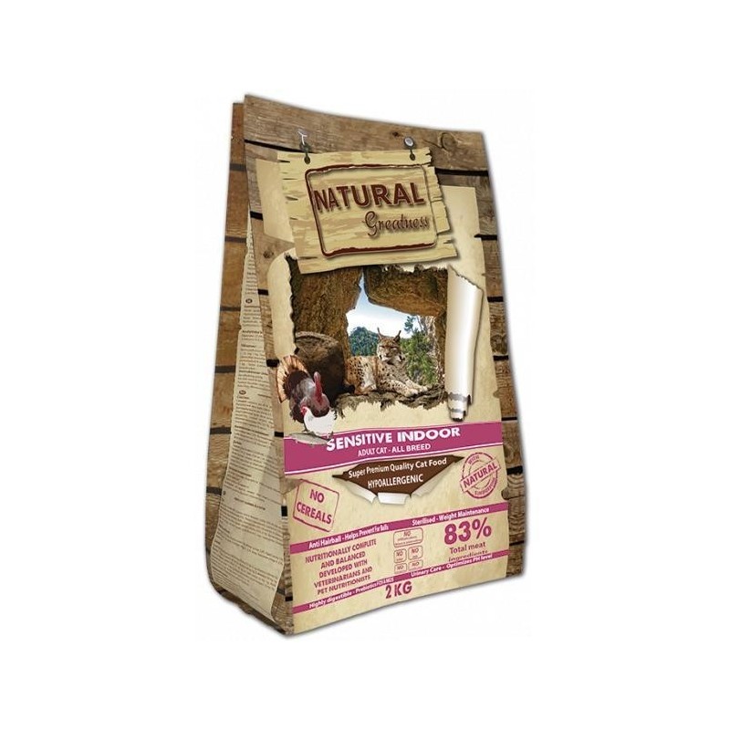 Natural Greatness Cat Sensitive Indoor 2 Kg