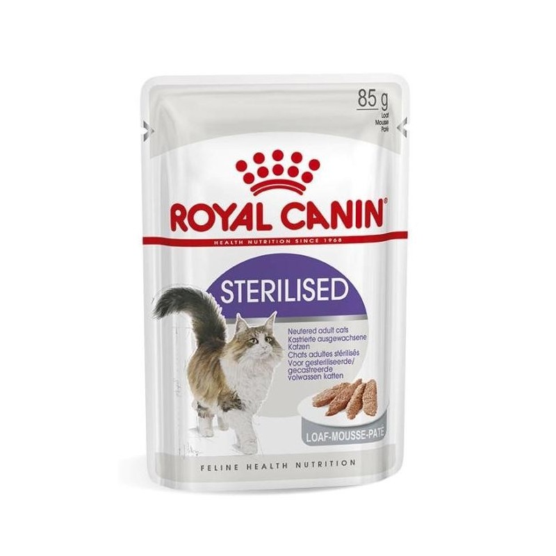 Royal Canin Sterilised Paté comida húmeda 85 Gr