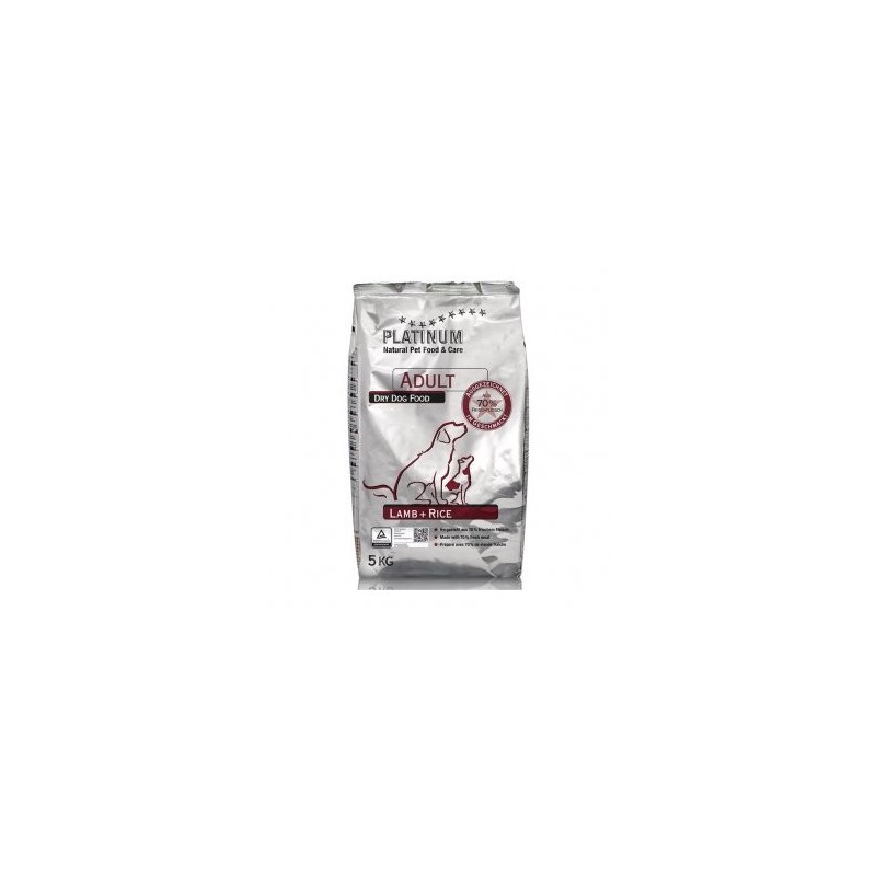 Platinum Natural Adult Cordeiro 5 kg