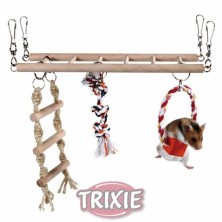 Brinquedos de escalada para hamster, 29x25x9 cm