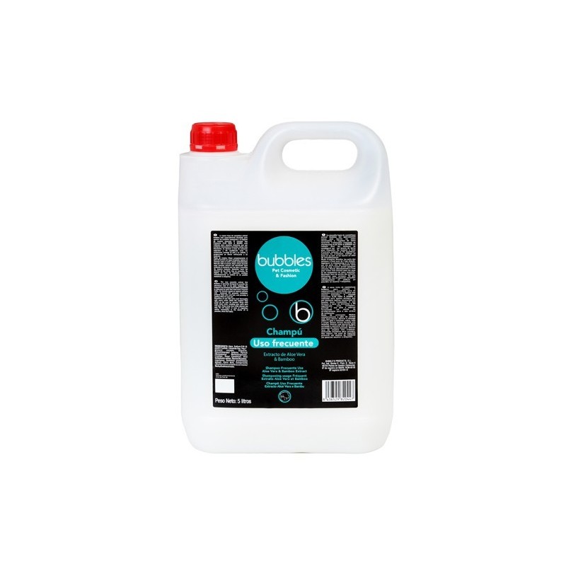 Shampoo Bubbles Frequent Use Aloe 5 Litros