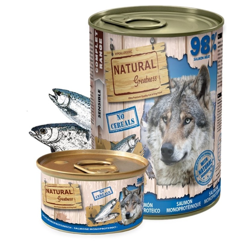 Natural Greatness Monoproteína Salmão 400 Gr