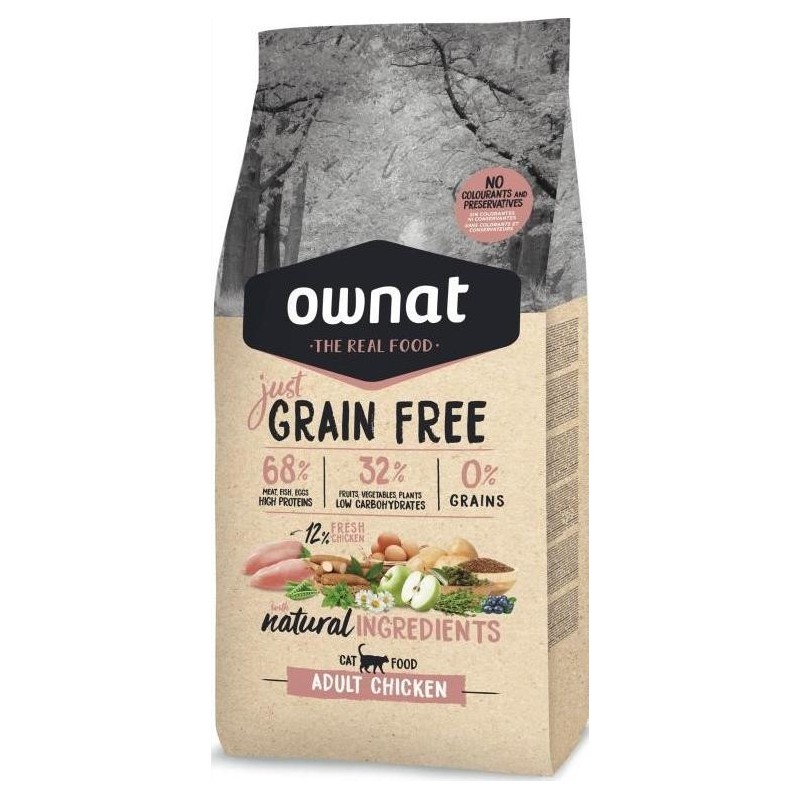 Óptima Gato Grain Free Adult 3 Kg