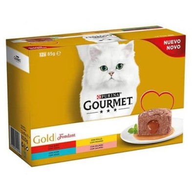 Purina Gourmet Gold Fondant Surtido 12 x 85 g