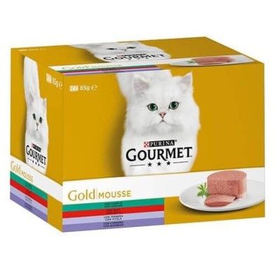 Purina Gourmet Gold Mousse Surtido 12 x 85 g