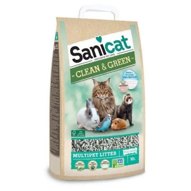 Sanicat Clean & Grean Lecho Papel y Celulosa 10 Litros