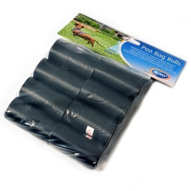 Duvo Black Hygienic Bags 16x20 ud
