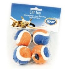 Duvo Mini Pelota Tenis Gato 4 Uds.