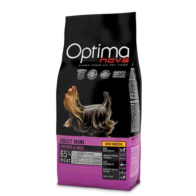 OptimaNova Adult Sensitive Salmão e Batata Sem Cereais