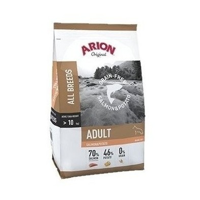 Arion Original Adult Salmão gratuito de grãos e Patata 12 Kg Arion Original Adult Salmão gratuito de grãos e Patata 12 Kg