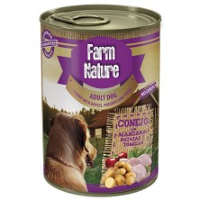 Farm Nature Conejo con Patatas, Manzana y Tomillo 400 g