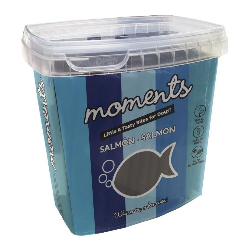 Moment Dog Barritas Salmón 600 Gr