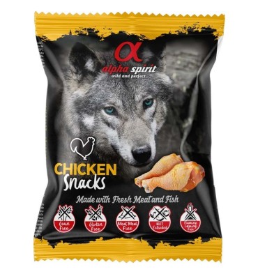 Alpha Spirit Frango Snack Dog 50 Gr Bag