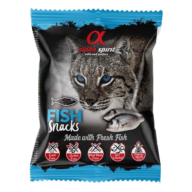 Alpha Spirit Lanche de peixe de 50 gr gato