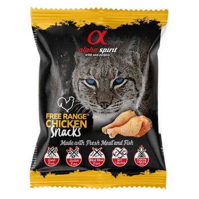 Alpha Spirit Snack de Ave de Corral Gato 50 Gr