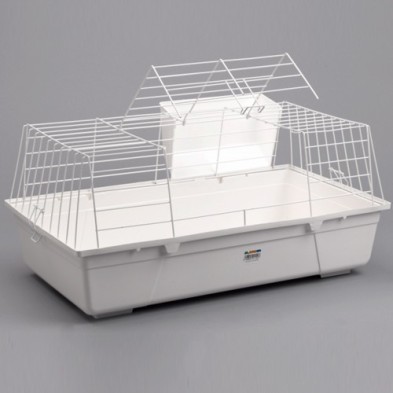 Boa sorte Jaula Coelho 930 Branco