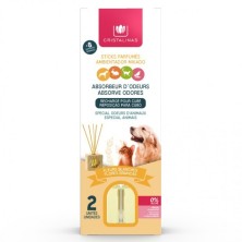 Recambio 2 uds mascotas 30 Ml Cristalinas Flores Blancas