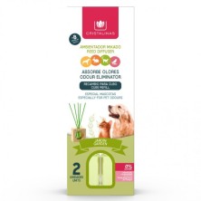 Recambio 2 uds mascotas 30 Ml Cristalinas Aroma Jardín