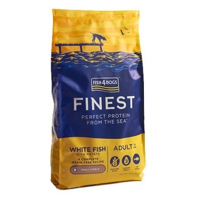 Fish4Dogs Finest Ocean White Fish 12 Kg Regular Bite