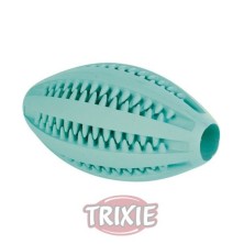 Bola de rugby Denta Fun, menta, borracha