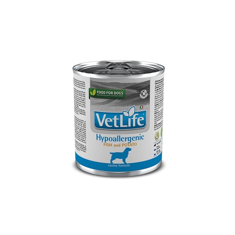 Farmina Vida veterinária Hipoalergênico do Cão Fish & Batata 300 Gr