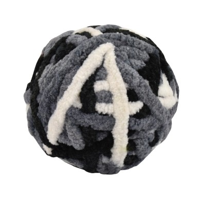 Bola de lã cinza 6 cm