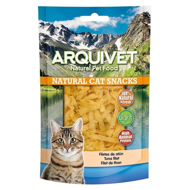 Arquivet Snack Cat Tuna Ficheiros 50 Gr Arquivet Snack Cat Tuna Ficheiros 50 Gr