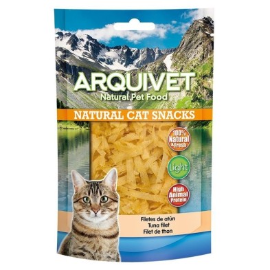 Arquivet Snack Cat Tuna Ficheiros 50 Gr