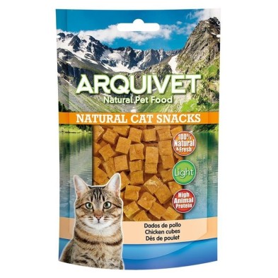 Arquivet Snack Gato Dados de Pollo 50 Gr