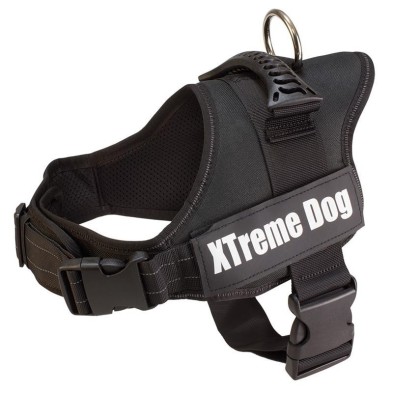Peitoral Xtreme para cães, preto
