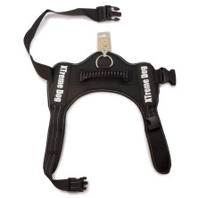 Peitoral Xtreme para cães, preto