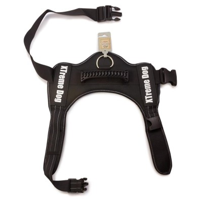 Peitoral Xtreme para cães, preto