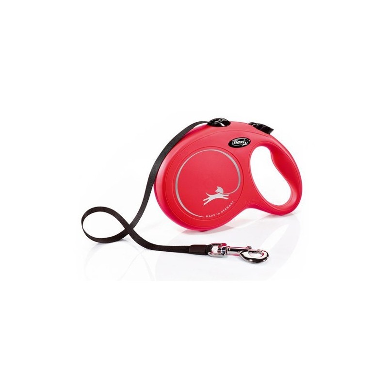 Flexi Novo Classic Fita vermelha M, 5 metros