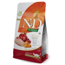 Farmina ND Cat Pumpkin Neutered Codorniz 5 KG