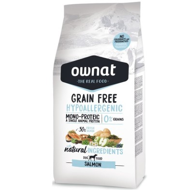 Ownat Hipoalergénico Salmão grátis 3 kg