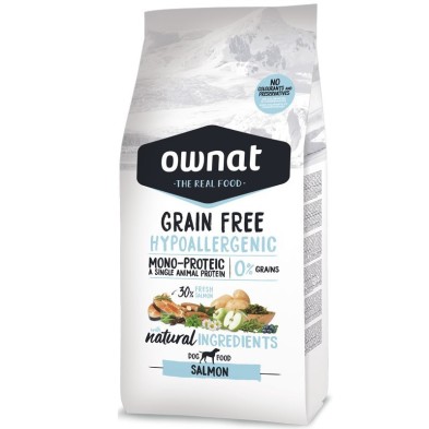 Ownat Hipoalergénico Grain Free Salmón 3 Kg