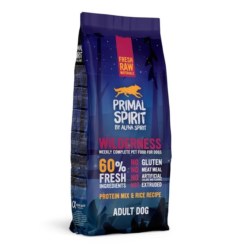 Primal Spirit 60% Wilderness 1 Kg