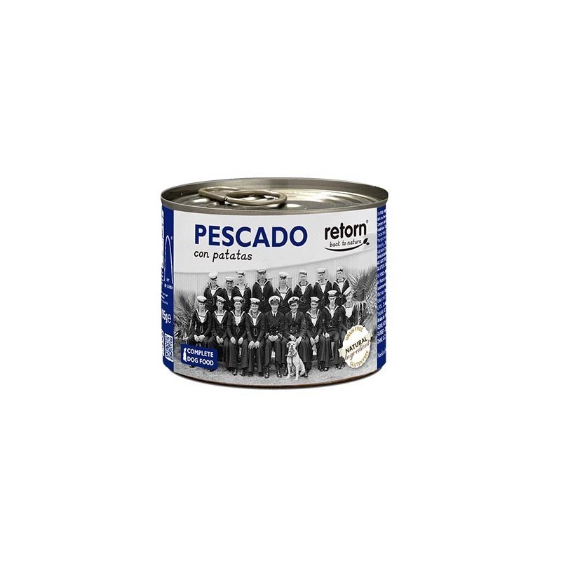 Retorn Lata Perro Pescado y Patata 185 gr