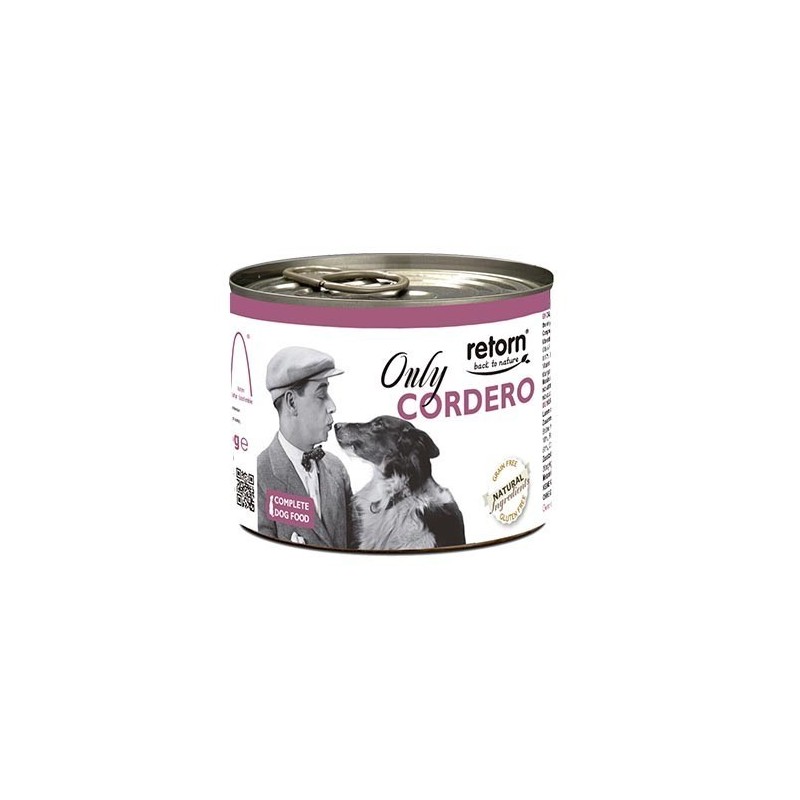 Retorn Lata Perro Cordero 185 gr