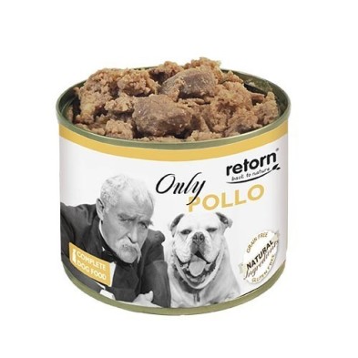 Retorn Lata Perro Only Pollo 185 gr